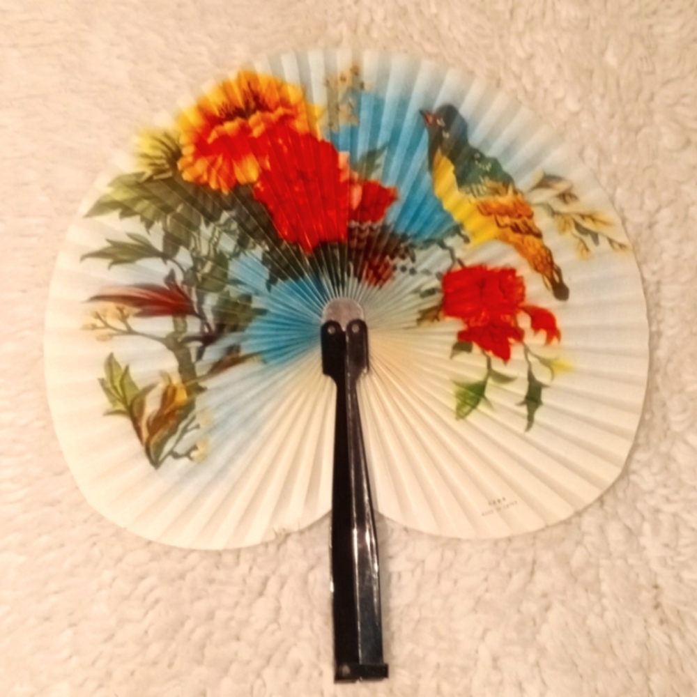 Vintage small handheld fan